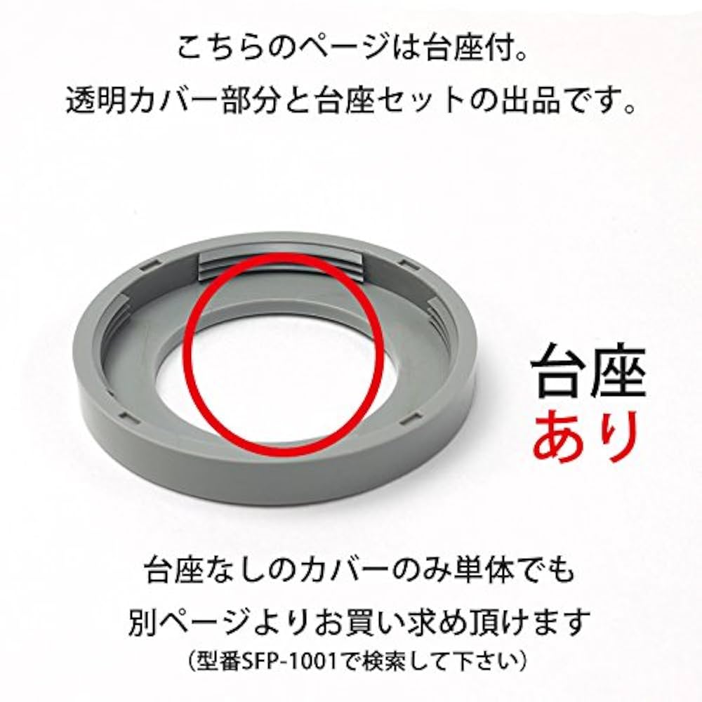 美和ロック　非常カバー台座付き　7個 美和ロック MM.カバーU DAシリーズ用 丸カバー 台座付 非常用丸